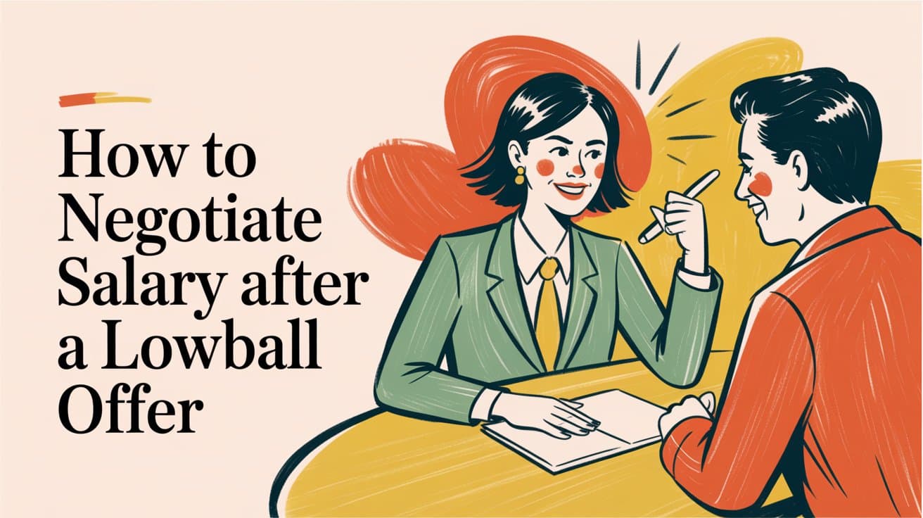 How to Negotiate Salary After a Lowball Offer (2026)