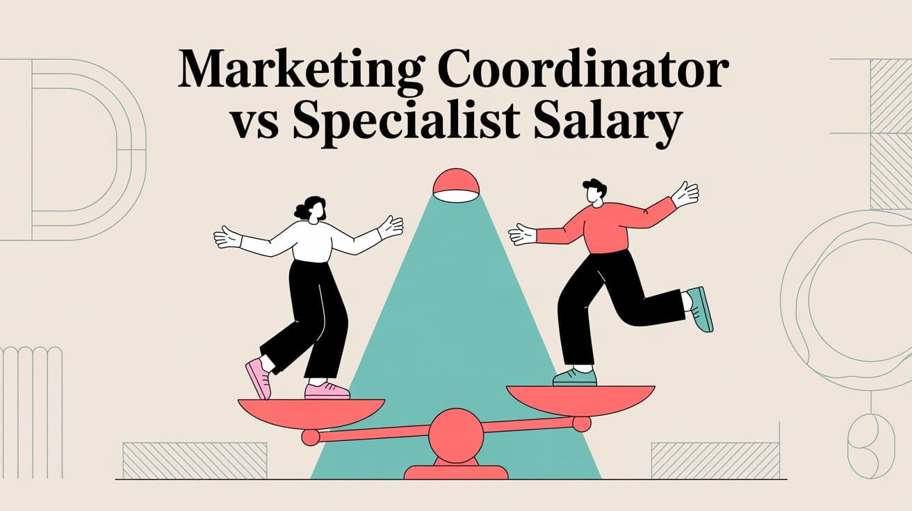Marketing Coordinator vs Specialist Salary (2026)