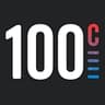 100C logo