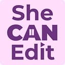 She CAN Edit logo