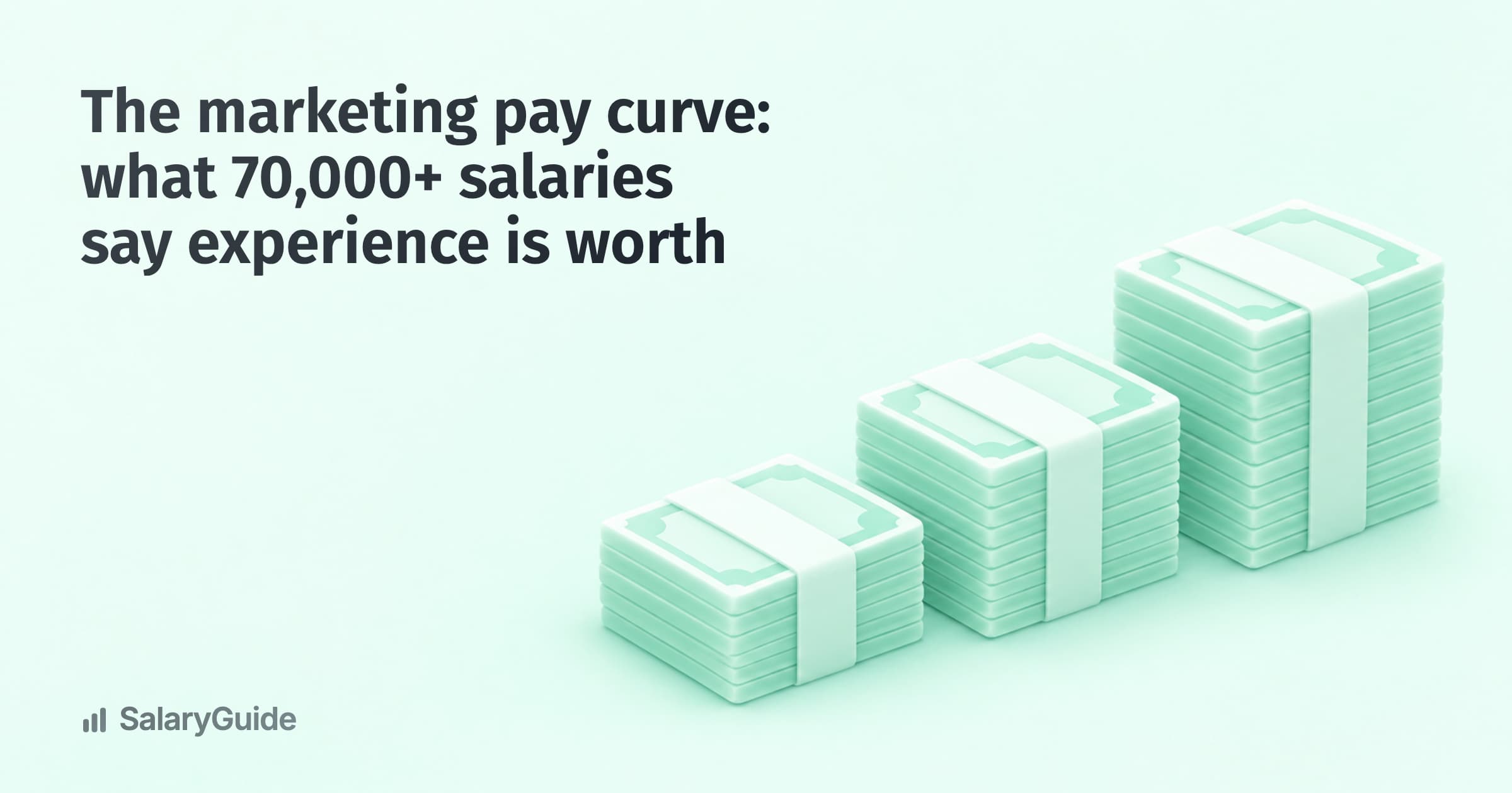 The marketing pay curve: what 70,000+ salaries say experience is worth