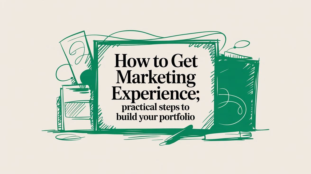 How to Get Marketing Experience: Practical Steps to Build Your Portfolio