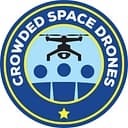 Crowded Space Drones logo