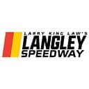Larry King Law's Langley Speedway logo
