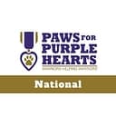 Paws for Purple Hearts logo