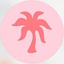 PINK PALM PUFF logo