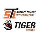 Service Trucks International & Tiger Cranes logo