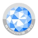 SHINING 3D logo
