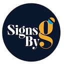 Signs by G logo