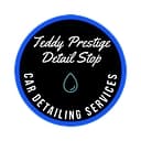 Teddy prestige detail stop logo