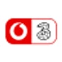 VodafoneThree logo